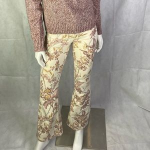 Cream Anthropologie Bootcut Jeans